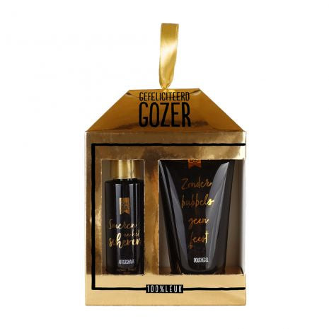 Cadeau set – Gefeliciteerd gozer - 100% leuk