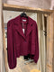 Hippe blazer - Bordeauxrood - Maat L/XL