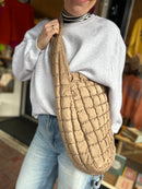 Puffer Big Bag - Taupe