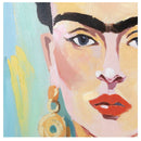 Schilderij Pastel Frida Kahlo - 70x105x5cm