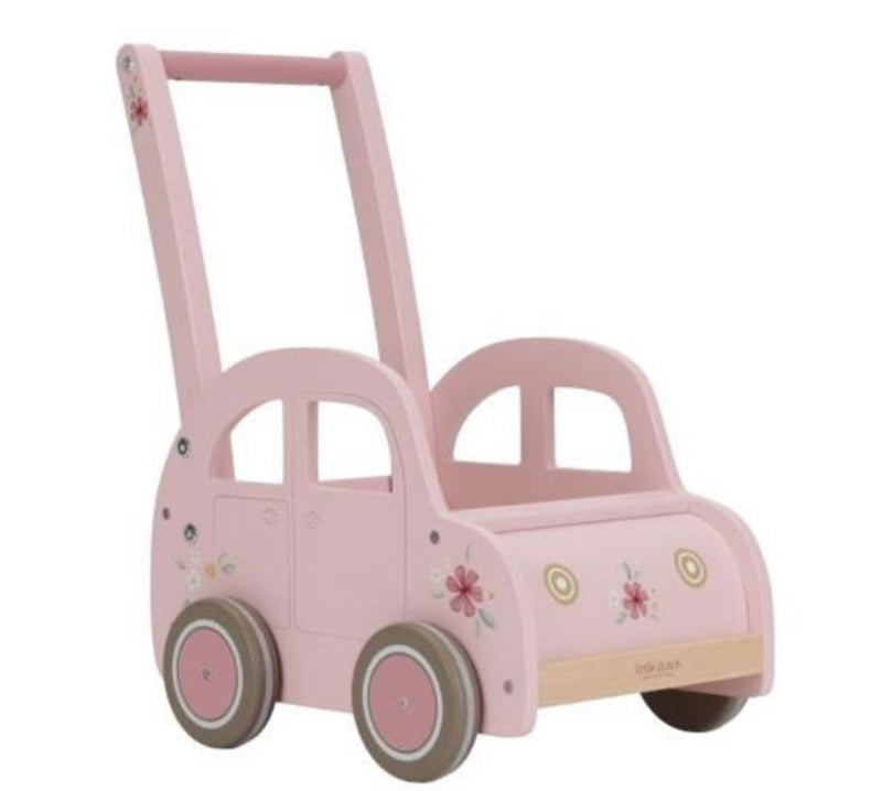 Little Dutch - Loopwagen roze