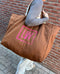 LUV Shopper LOVE - Camel/Roze