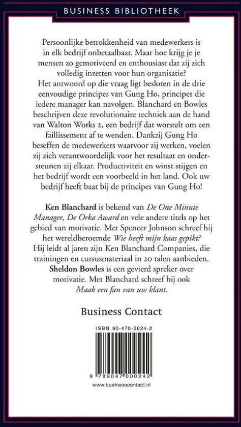 Gung Ho! Ken Blanchard