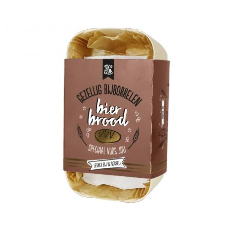 100% Leuk - Bierbrood - Gezellig bijborrelen