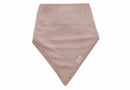 Jollein- Slab Bandana Velvet Rib - Wild Rose/Ivory - 2 Stuk