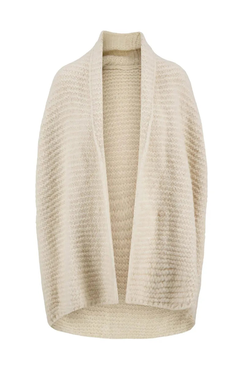 Zusss - Mouwloos vest - Creme