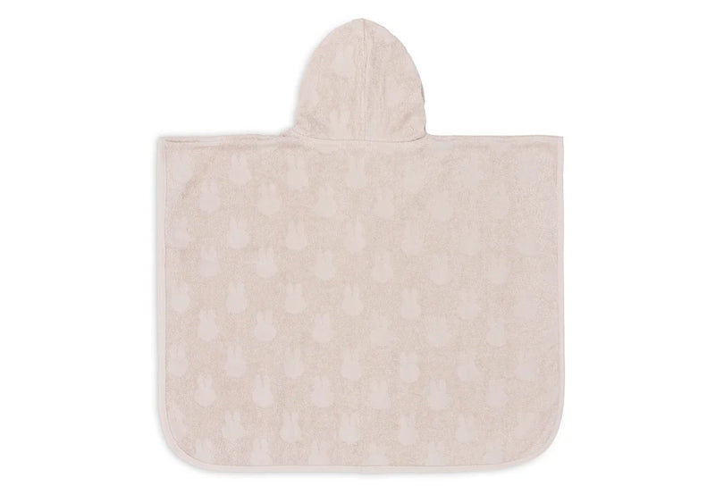 Jollein - Badponcho Badstof Miffy Jacquard - Nougat