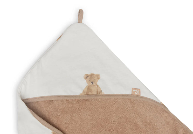 Jollein - Badcape 75x75cm - Teddy Bear