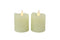 Countryfield - LED Candles 2 pieces - Crème