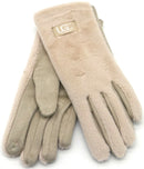 Elegante fluffy Handschoenen - Offwhite