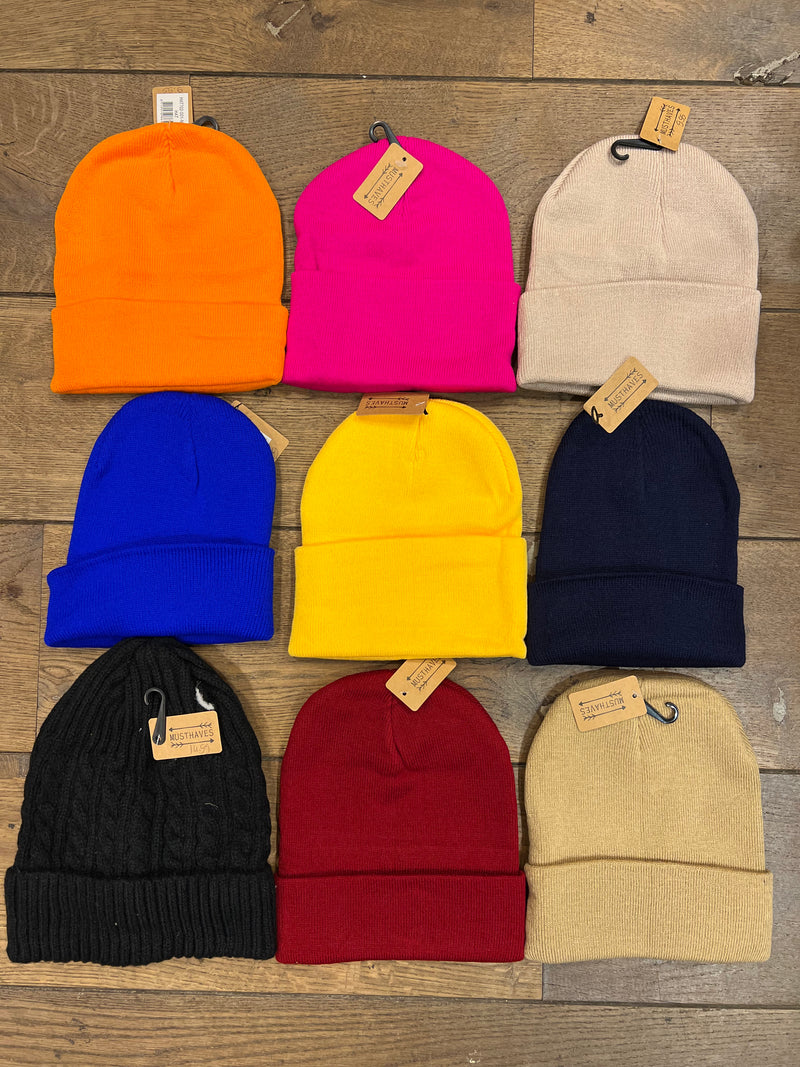 Leuke Beanie / Muts - Zand