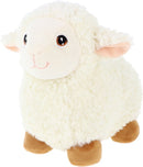 Pluche knuffeldier Schaap / lammetje - 25 cm - Knuffelbeest Schaapje - 100% eco gerecycled