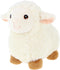 Pluche knuffeldier Schaap / lammetje - 19 cm - Knuffelbeest Schaapje - 100% eco gerecycled