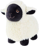 Pluche knuffeldier Schaap / lammetje - 19 cm - Knuffelbeest Schaapje - 100% eco gerecycled