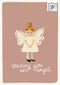 Studio LUV Kerstkaart - Sending you an angel