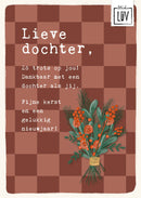 Studio LUV Kerstkaart - Lieve dochter