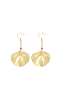 Zusss Oorhangers Gingko Blad - Goud