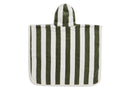 Jollein - Badponcho Stripe Terry - Leaf Green