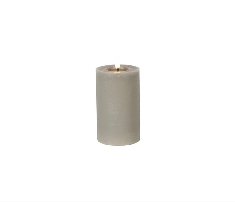 Countryfield Led Candle - Grijs - M