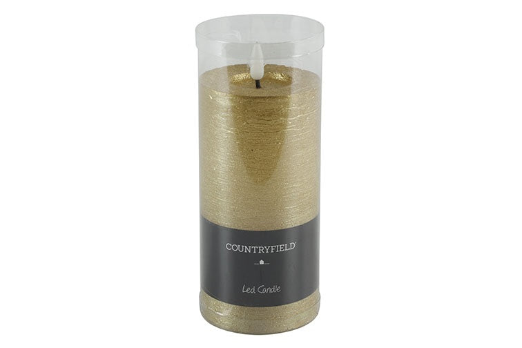 Countryfield Led Candle - Goud - L