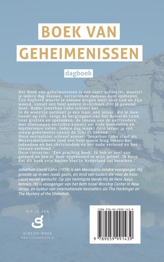 Boek van geheimenissen - Jonathan Cahn