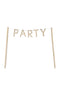 Zusss Houten Taartslinger - Party - 18cm