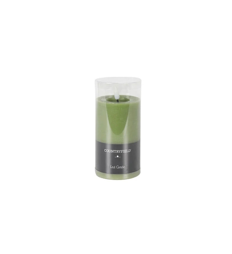 Countryfield Led Candle - Groen - M